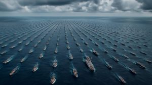 No one saw it coming, but in January, China mobilized 1,400 fishing boats to create a 200-mile artificial barrier