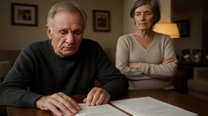 A father splits his will equally between his two daughters and son: but his wife says it’s unfair because of wealth inequality: “They’re all my kids”