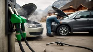Petrol and diesel pumps reversed, dozens of cars break down in Swiss village