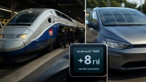 China teaches the The French TGV, with its ultra-fast, luxurious, and punctual trains, is so popular that 80% of travelers already choose it for their holidays. They thought they had the idea of ??the century by installing solar panels on their electric car: the reality of the extra range is quite different