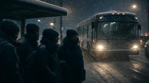 Heavy snow is now officially confirmed to develop into a high impact storm overnight, with meteorologists cautioning against unnecessary movement, but commuters stubbornly refuse to change travel plans