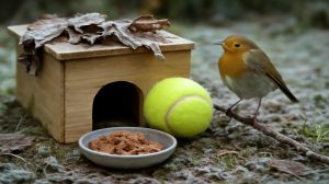 A small gesture that changes everything: why tennis balls in your garden can save birds and hedgehogs this winter