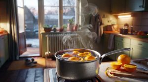 How boiling orange peels instantly freshens the whole house and leaves a long-lasting natural scent during winter