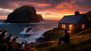 €5,000 a month and free housing to live six months on a remote Scottish island with puffins and whales