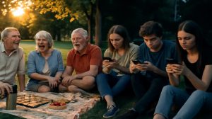 Why older people in their 60s and 70s quietly enjoy life more than anxious tech addicted youth and why nobody wants to admit it