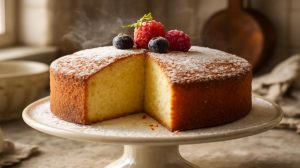 Moist and tender: the yogurt cake recipe, reinvented by a famous French chef
