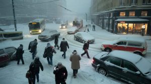Heavy snow is now officially confirmed to bring cities to a standstill faster than forecast, prompting emergency restrictions that many businesses openly refuse to follow