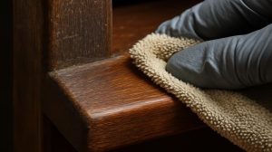 A microfiber cloth soaked in this simple homemade solution can restore old wooden furniture to an almost brand-new finish, according to restoration experts