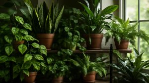 I let plants compete slightly and balance emerged naturally