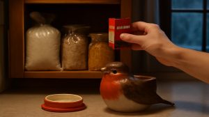 RSPCA Encourages Everyone to Help Robins Cope with Freezing Temperatures by Offering This Super Simple and Affordable Kitchen Staple from Your Cupboard Today