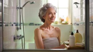 Hygiene after 65 : not once a day, not once a week, shower frequency that keeps you thriving