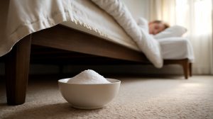Why placing a bowl of baking soda under your bed can have surprising benefits for your home and sleep