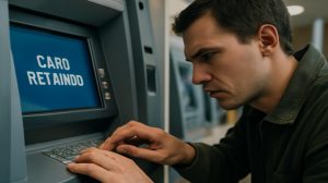 Cash machine keeps your card: the quick move and the button you need to know
